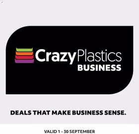 Crazy Plastics catalogue Page 1