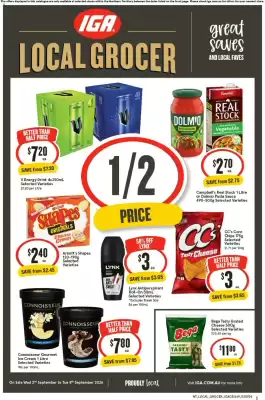 IGA (valid until 8-09)