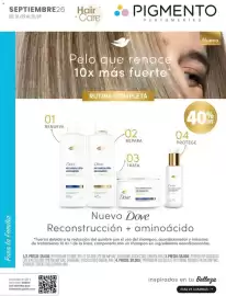 Catálogo Pigmento Página 1: Dove reconstrucción + aminoácido €6.000,00