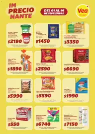 Catálogo Supermercados Vea Página 11: Lucchetti fajitas €1.990,00, Nosotras protectores diarios normal €6.740,00