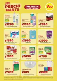 Catálogo Supermercados Vea Página 13: Family care papel higiénico simple hoja €2.990,00, Poett desinfectante €3.390,00