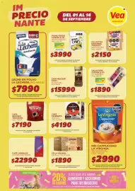 Catálogo Supermercados Vea Página 3: Cabrales café molido €22.990,00, Morenita café intenso €4.190,00