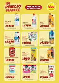 Catálogo Supermercados Vea Página 9: Citric jugo de naranja €4.350,00, Nesquik leche chocolatada menos azúcar €990,00