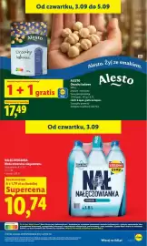 Lidl gazetka Strona 15: Woda mineralna niegazowana 6-pak Nałęczowianka €10,74