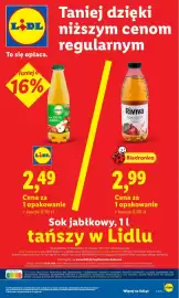 Lidl gazetka Strona 23: Sok jabłkowy Solevita 100% €2,49
