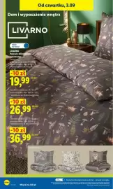 Lidl gazetka Strona 34: Pościel z mikrowłókna satynowego 140x200 cm Livarno €19,99