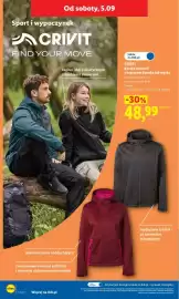 Lidl gazetka Strona 36: Kurtka softshell z kapturem damska Crivit €48,99