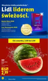 Lidl gazetka Strona 38: Polskie arbuzy luzem €2,99