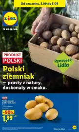 Lidl gazetka Strona 39: Ziemniaki polskie jadalne myte Ryneczek Lidla €1,99