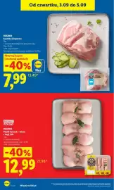Lidl gazetka Strona 4: Łopatka wieprzowa Rzeźnik €7,99, Polski kurczak - mięso z nogi XXL Rzeźnik €12,99