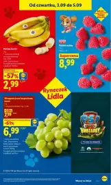 Lidl gazetka Strona 43: Banany luzem €2,99, Maliny polskie €8,99