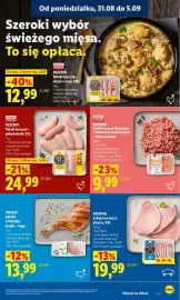 Lidl gazetka Strona 53: Polski kurczak polędwiczki XXL Rzeźnik €24,99, Indyk noga Świeży Indyk z Polski €13,99