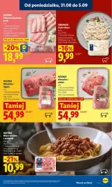 Lidl gazetka Strona 55: Wołowina udziec Rzeźnik €54,99, Flaki cielęce Smakmak €9,99