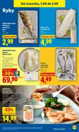 Lidl gazetka Strona 59: Zębacz filet bez skóry XXL €4,99, Dorada patroszona XXL 2-pak €4,49