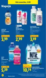 Lidl gazetka Strona 64: Napój gazowany Activ Vitamins Zero 4MOVE €2,99, Elektrolity mango-brzoskwinia Capri-Sun €3,99