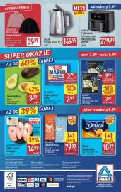 ALDI gazetka tydzień 36 Strona 12: Czajnik Braun €149,99, Awokado Hass €3,99