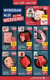 ALDI gazetka tydzień 36 Strona 9: Stek z tuńczyka €6,99
