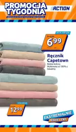 Action gazetka tydzień 36 Strona 1: Ręcznik Capetown 50 x 100 cm €6,99, Ręcznik Capetown 70 x 140 cm €12,99