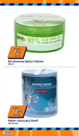 Action gazetka tydzień 36 Strona 16: Żel aloesowy Betty's Nature €7,88, Papier czyszczący Dumil €12,99