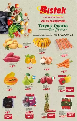 Encarte Bistek Supermercados (válido até 3-09)