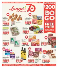 Longo's flyer week 36 Page 1