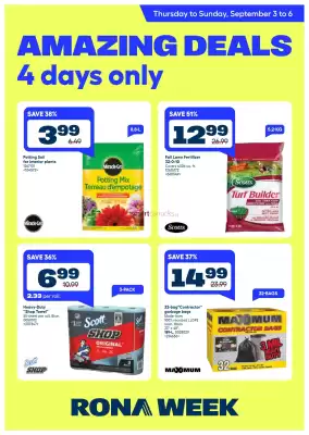 RONA flyer