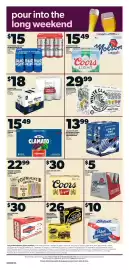 Zehrs Markets weekly ad week 36 Page 12: Founder's original ultimate cocktail box €22,99, Mott's Clamato Caesar €15,49