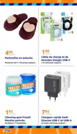 Catalogue Action semaine 36 page 20: Solocig Câble de charge et de données USB-C €1,99, Sitecom Chargeur rapide GaN³ €7,95