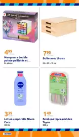 Catalogue Action semaine 36 page 23: Special Twinmarkers €4,99, NIVEA Lotion corporelle Coco €3,39
