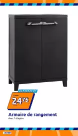 Catalogue Action semaine 36 page 25: Armoire de rangement €24,75