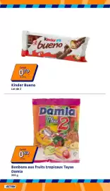 Catalogue Action semaine 36 page 29: Kinder Bueno €0,79, Damla Bonbons aux fruits tropicaux €0,89