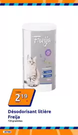 Catalogue Action semaine 36 page 3: Freija Désodorisant litière €2,19