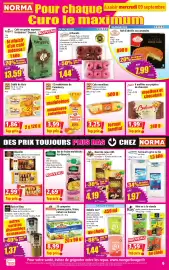 Catalogue Norma semaine 37 page 9: MEANDROS Sel marin €1,97, Roy Mini os à la viande €3,59