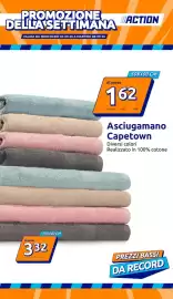 Volantino Action settimana 36 Pagina 1: Asciugamano Capetown €1,62