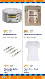 Volantino Action settimana 36 Pagina 29: T-shirt donna Dolce Bella €2,79, Nastro adesivo 3M €1,99
