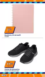 Volantino Action settimana 36 Pagina 8: Scarpe da ginnastica €11,95, Quaderno A4 ad anelli €1,49