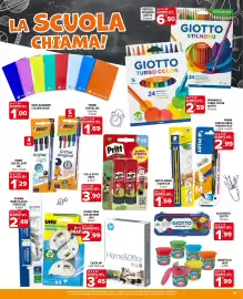Volantino Iperal Pagina 21: Barattolo Didò €1,99, Giotto acquerelli €1,99