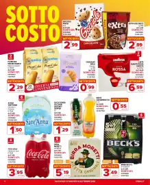Volantino Iperal Pagina 4: Caffè Qualità Rossa Lavazza €6,59, Acqua Sant'Anna €1,50