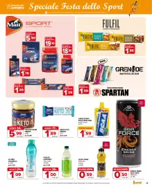 Volantino Iperal | Ancora più offerte Pagina 15: Sport drink Primia €0,59, Fulfil Vitamin & Protein Bar €1,85