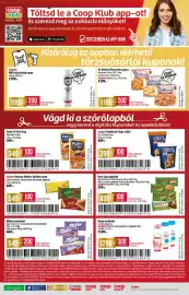 Coop akciós újság hét 37 Oldal 12: MILKA Csokoládé €649,00, Milli tejszínhab spray €1.999,00