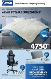 JYSK akciós újság hét 36 Oldal 1: Legend ranum gamer szék €44.500,00