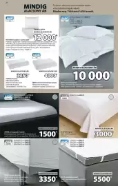 JYSK akciós újság hét 36 Oldal 20: Basic kvitegga paplan + párna szett €12.000,00, Dagny gumis lepedő €3.350,00
