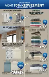 JYSK akciós újság hét 36 Oldal 3: Kronborg törölköző €2.000,00, Kronborg malung törölköző €1.745,00
