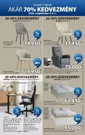 JYSK akciós újság hét 36 Oldal 5: Markskel ágykeret €95.000,00, Abildskov fotel €75.000,00