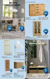 JYSK akciós újság hét 36 Oldal 9: Jungen vitrin €135.000,00, Jenslev tároló €47.500,00