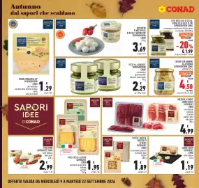 Volantino Conad Pagina 14: OLIVE NOCELLARA DI SICILIA, ITRANA DELLA VALLE DI ITRI SAPORI&DINTORNI CONAD €1,99