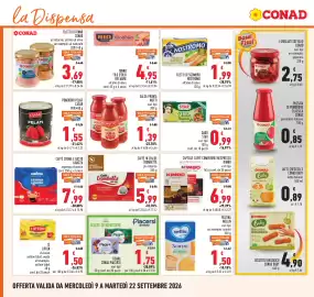 Volantino Conad Pagina 16: CAFFÈ IN CIALDE TROMBETTA €5,99, Tonno Filo d’Olio Rio Mare €4,95