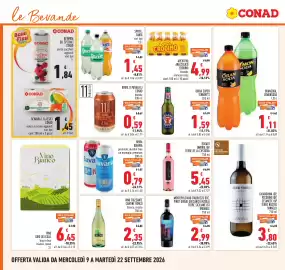 Volantino Conad Pagina 18: APERITIVO ANALCOLICO CRODINO €4,99, ORANSODA - LEMONSODA €1,11