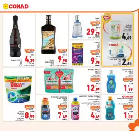 Volantino Conad Pagina 19: AMMORBIDENTE, PROFUMO PER BUCATO LENOR €4,49, Gin Mare €29,90