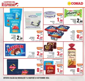 Volantino Conad Pagina 2: Formaggio Dolce L'Originale Galbanino Galbani €2,88